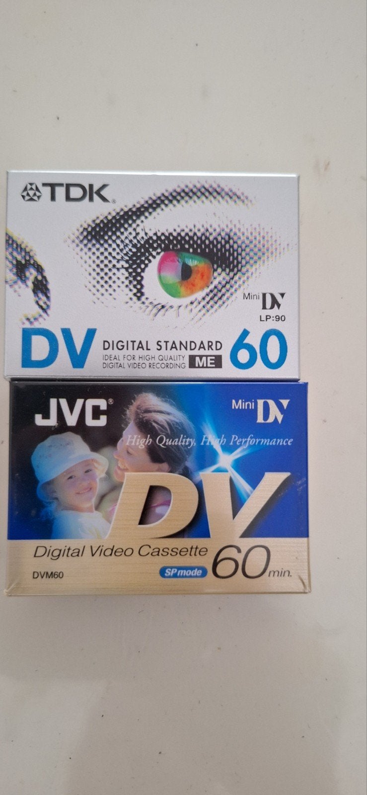 TDK en JVC Mini DV Cassettes - Nieuw in verpakking, Audio, Tv en Foto, Overige merken, Mini dv, Nieuw, Ophalen of Verzenden