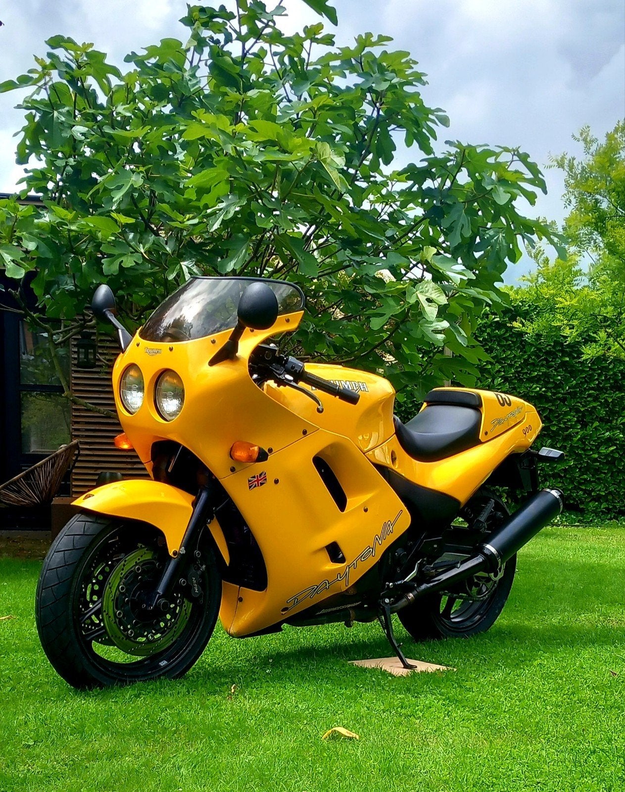 Triumph 900 Daytona Racing Yellow origineel, Motoren, Motoren | Triumph, Motorrijbewijs A, Gebruikt, Meer dan 35 kW, 900 cc