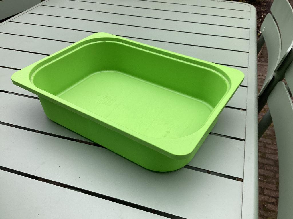 TROFAST opbergbak groen, 9 stuks, Ophalen, Kunststof, 5 laden of meer, 50 tot 100 cm