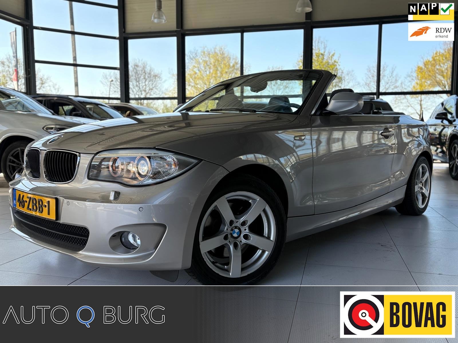 BMW 1-serie Cabrio 118i Exclusive Edition | Automaat | 1e Ei, Auto's, Euro 5, Achterwielaandrijving, Cabriolet, 4 stoelen