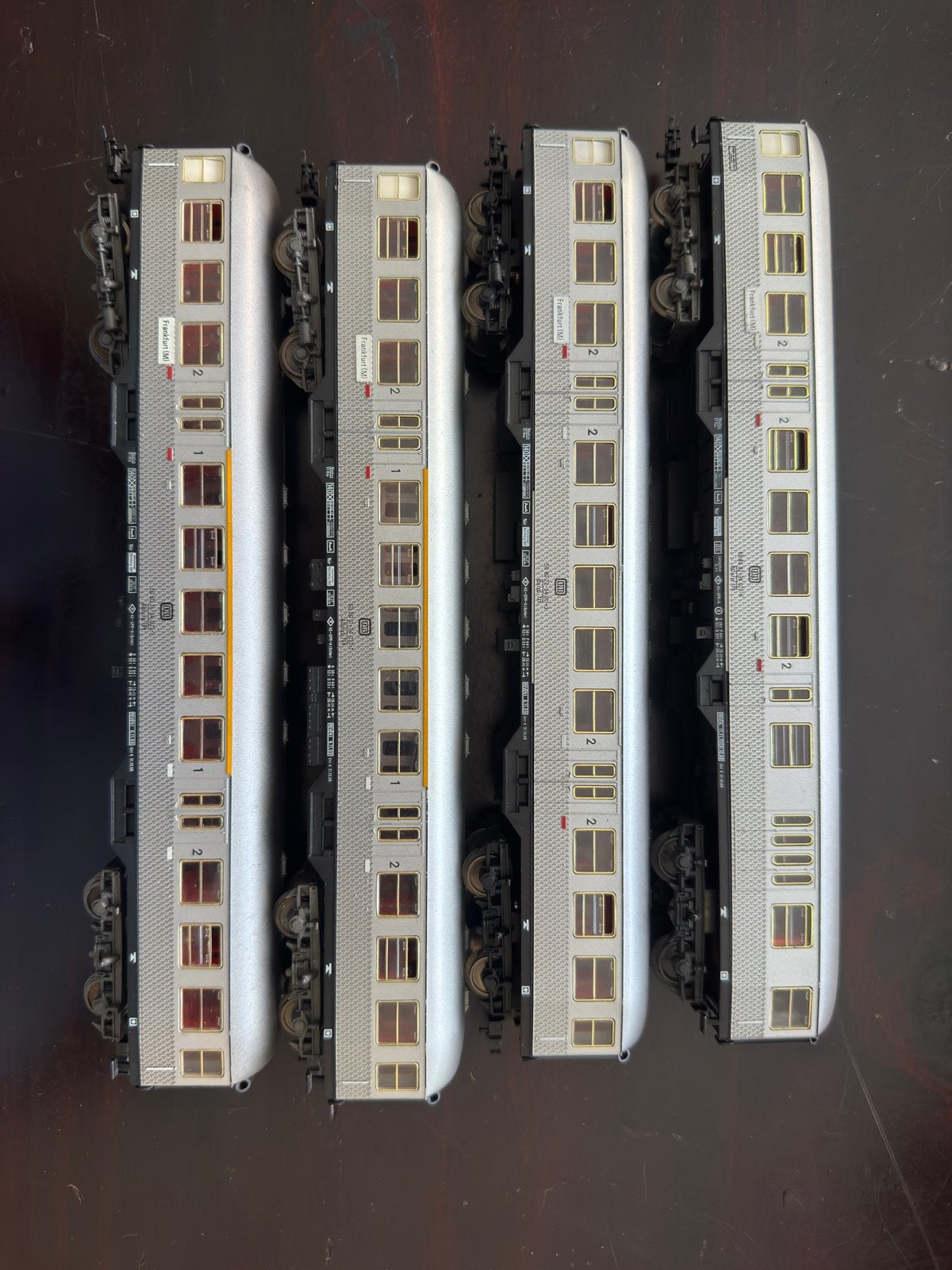 Fleischmann Zilverlingen h0 | 1/87 modelspoor, Hobby en Vrije tijd, Gelijkstroom, Fleischmann, Wagon, Ophalen of Verzenden