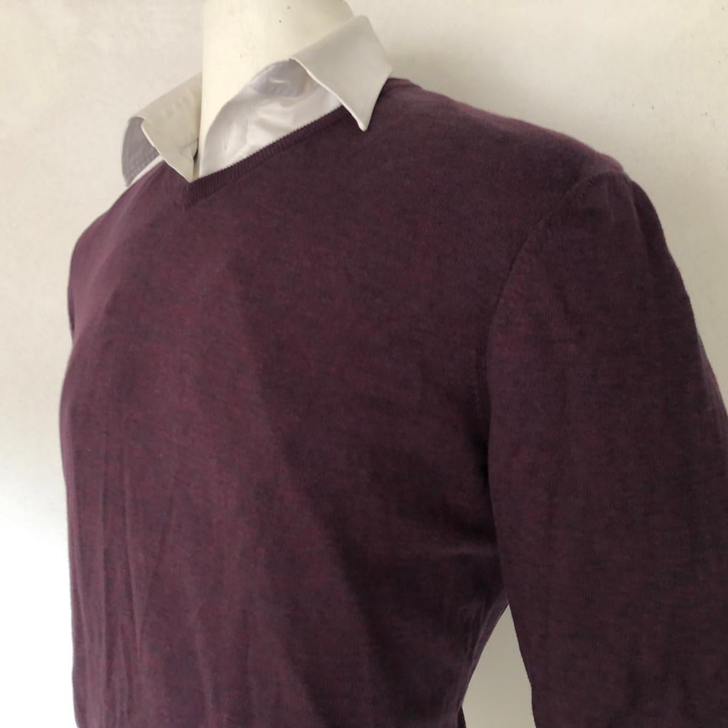 State of Art trui - soft bordeaux - regular fit heren, Verzenden, Zo goed als nieuw, Maat 56/58 (XL), Overige kleuren