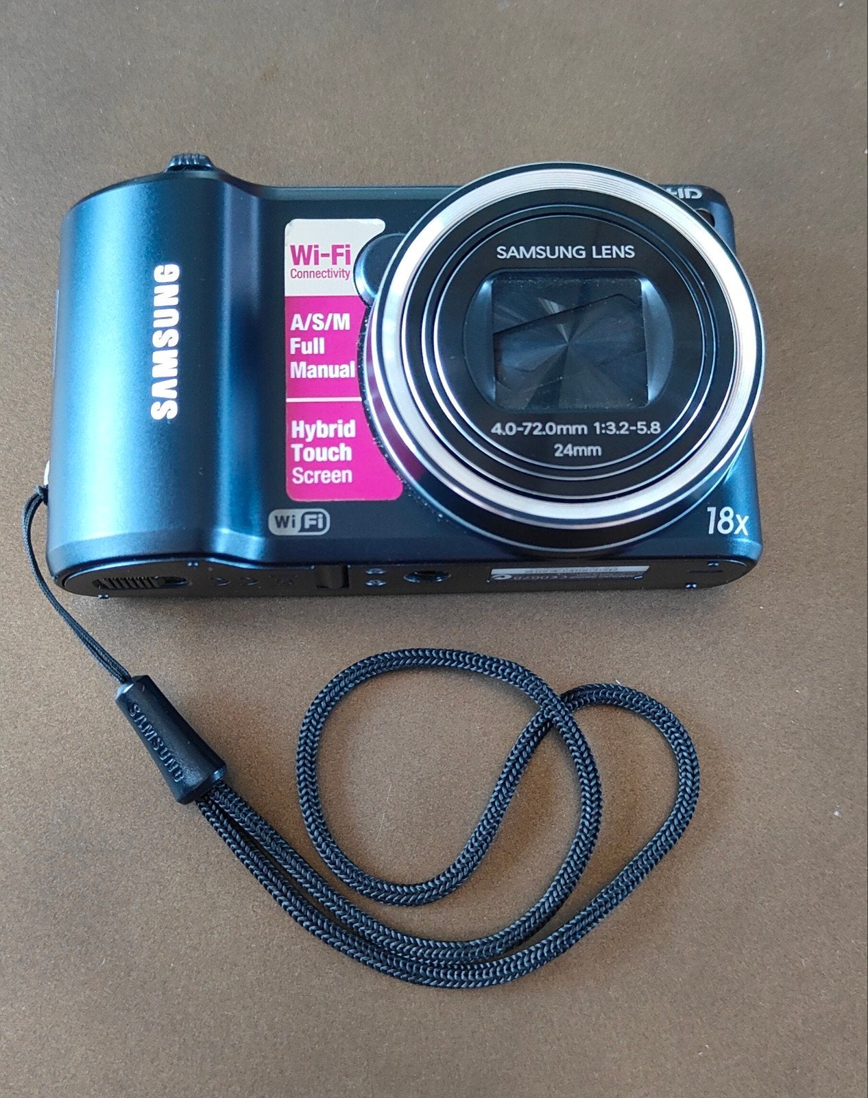 Samsung WB200F Smart Camera met WiFi en Touchscreen, Gebruikt, Ingebouwde flitser, Ophalen of Verzenden, Compactcamera
