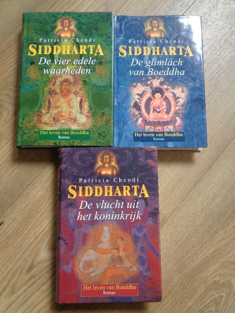 Siddharta 3 delen Boeken Serie als Nieuw Buddha, Ophalen, Zo goed als nieuw, Spiritualiteit algemeen, Verhaal of Roman