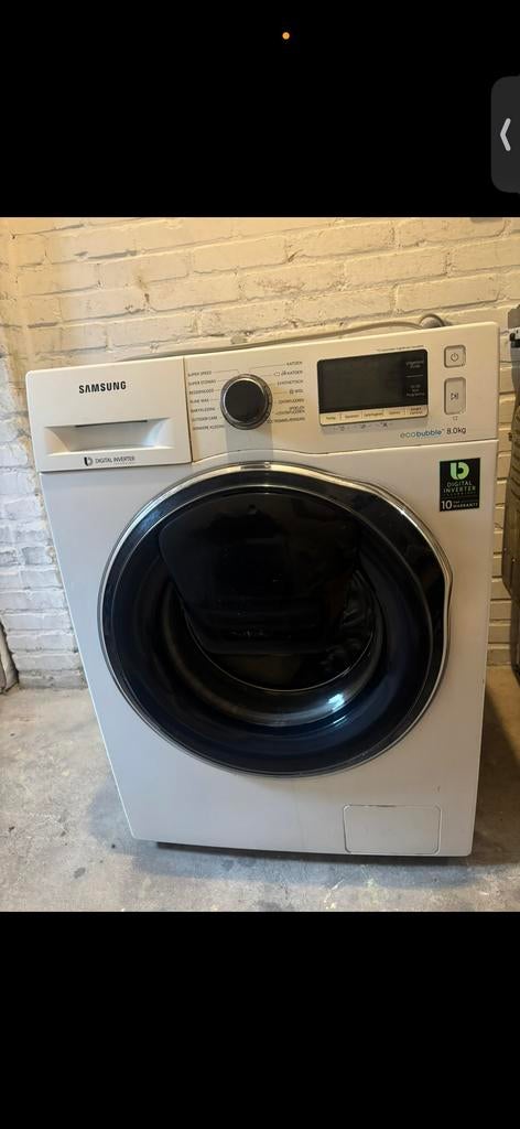 Samsung wasmachine met losse trommel - voor de handige Harry, Ophalen, 1200 tot 1600 toeren, 8 tot 10 kg, Voorlader
