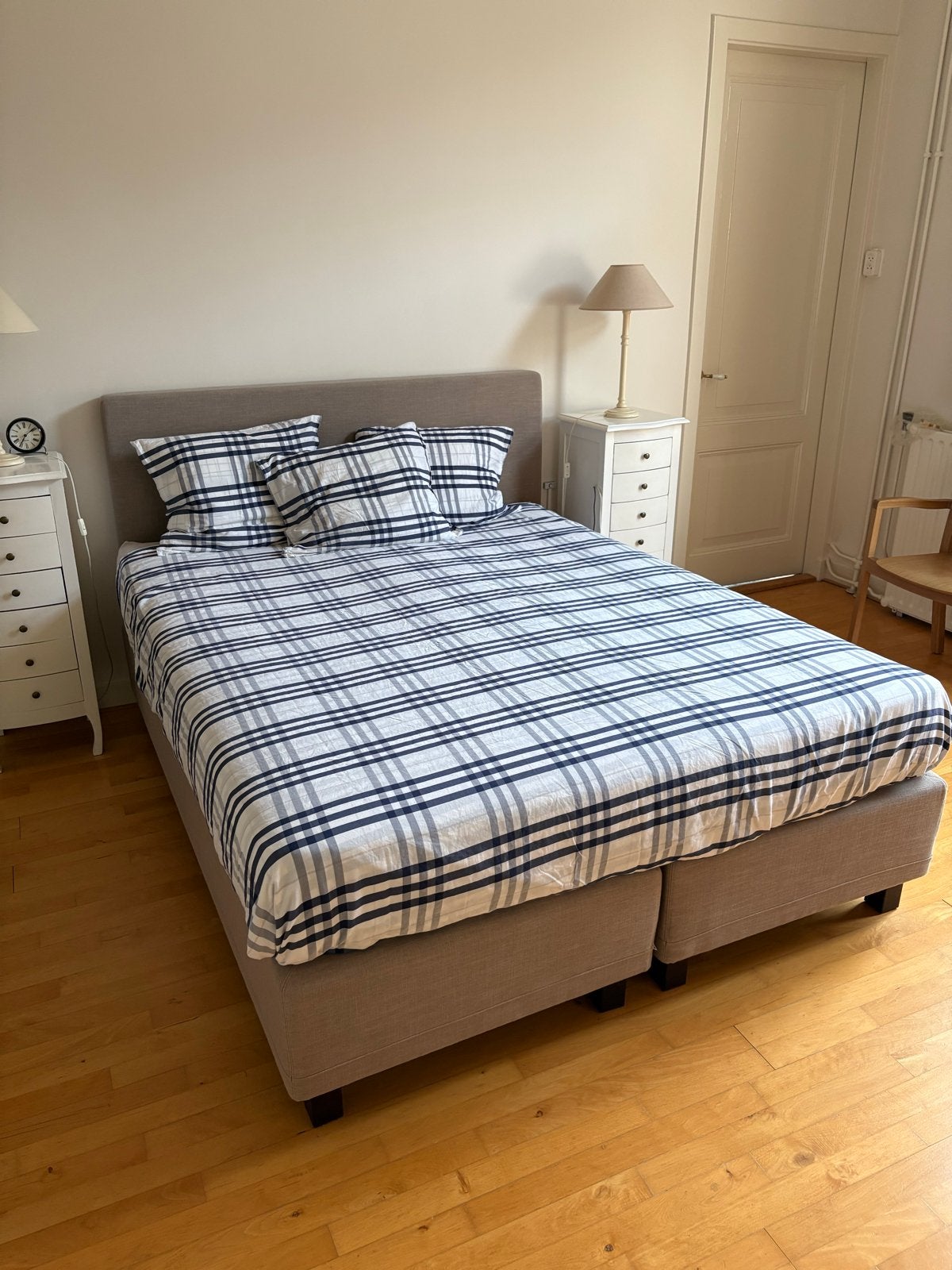 Pullman bed 1.60m breed, Huis en Inrichting, Ophalen, Gebruikt, Tweepersoons, 160 cm