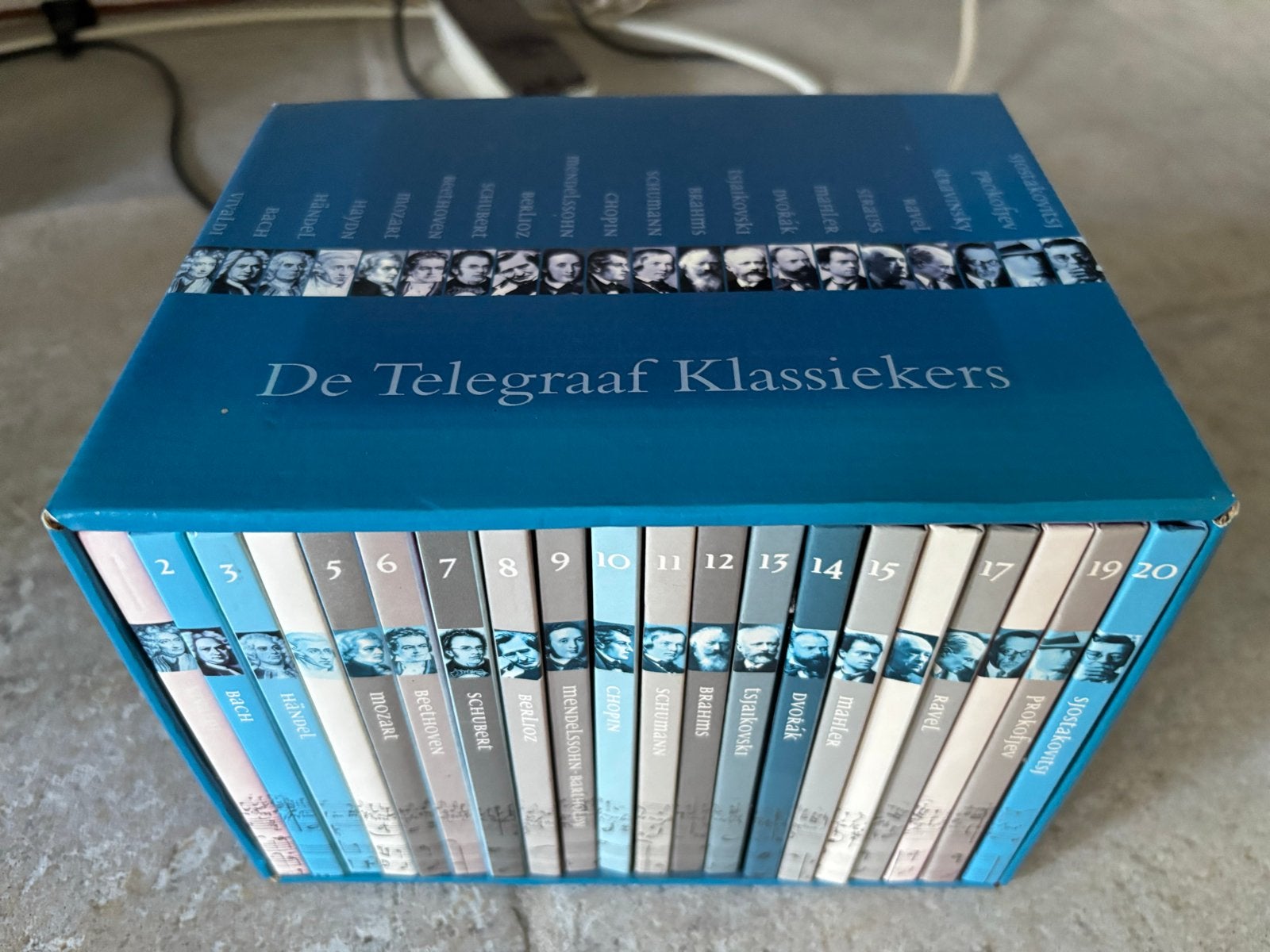 De Telegraaf Klassiekers Boxset (20 CD's), Boxset, Ophalen of Verzenden, Zo goed als nieuw, Romantiek