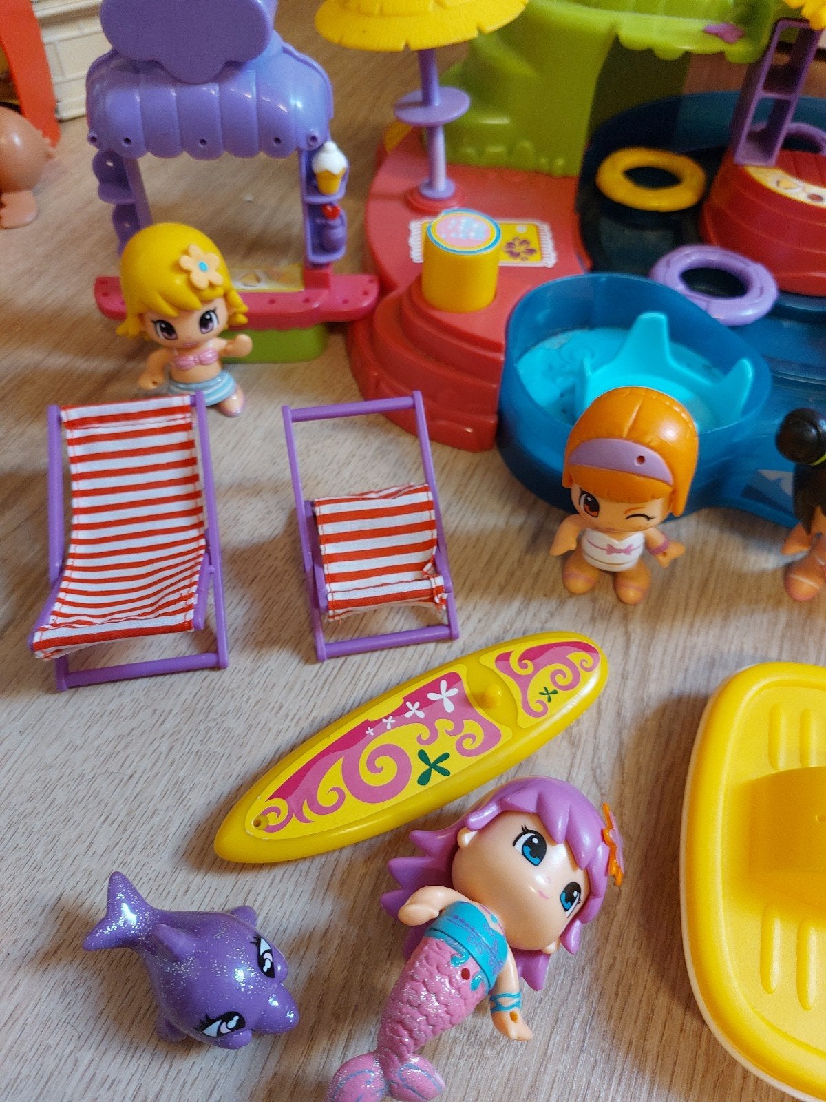Pinypon waterpark zwembad met boot, Ophalen of Verzenden