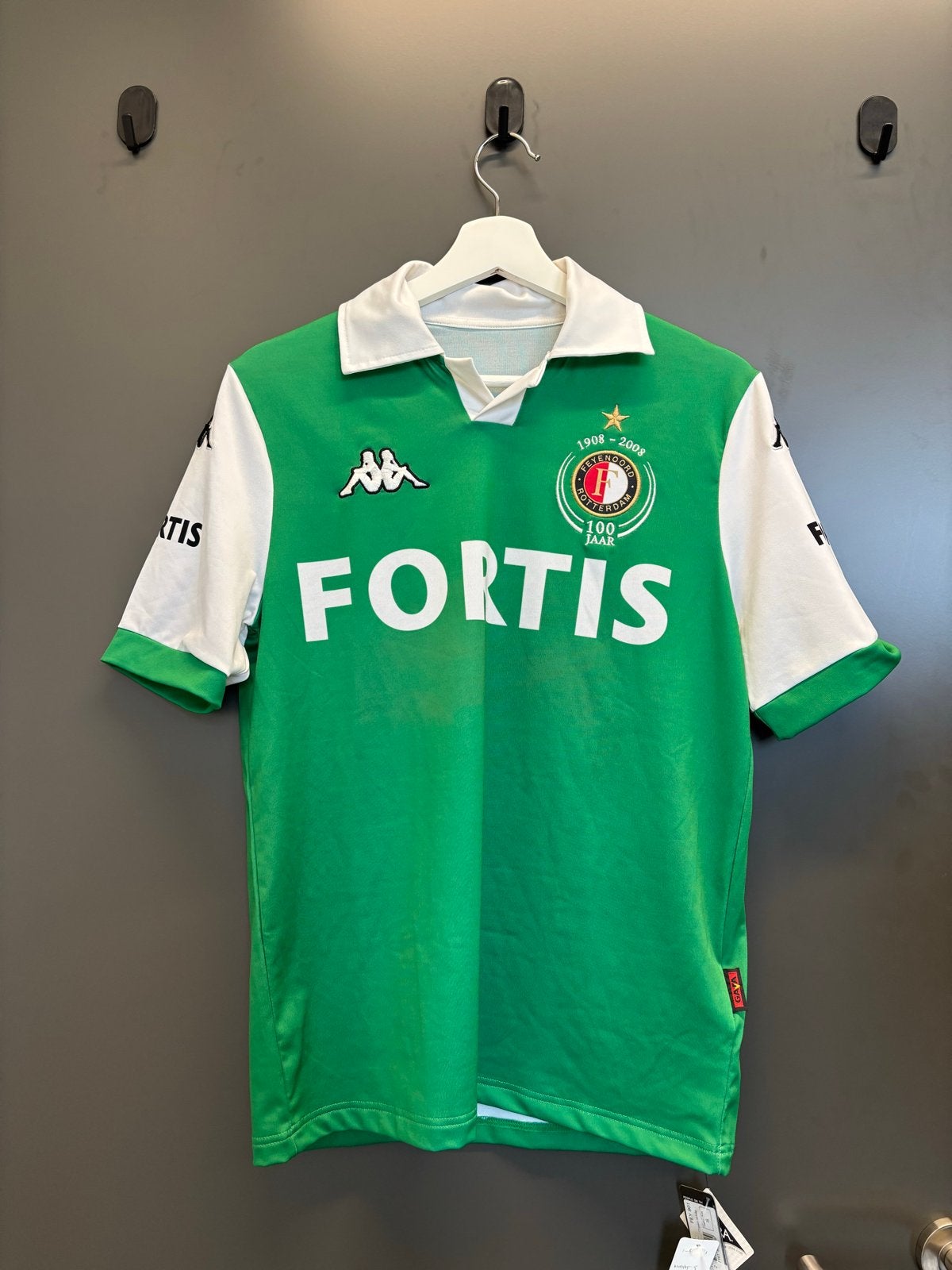 Feyenoord uitshirt 2008/2009 - 100 jaar - Nieuw met kaartje, Kappa, Verzenden, Nieuw, Overige maten