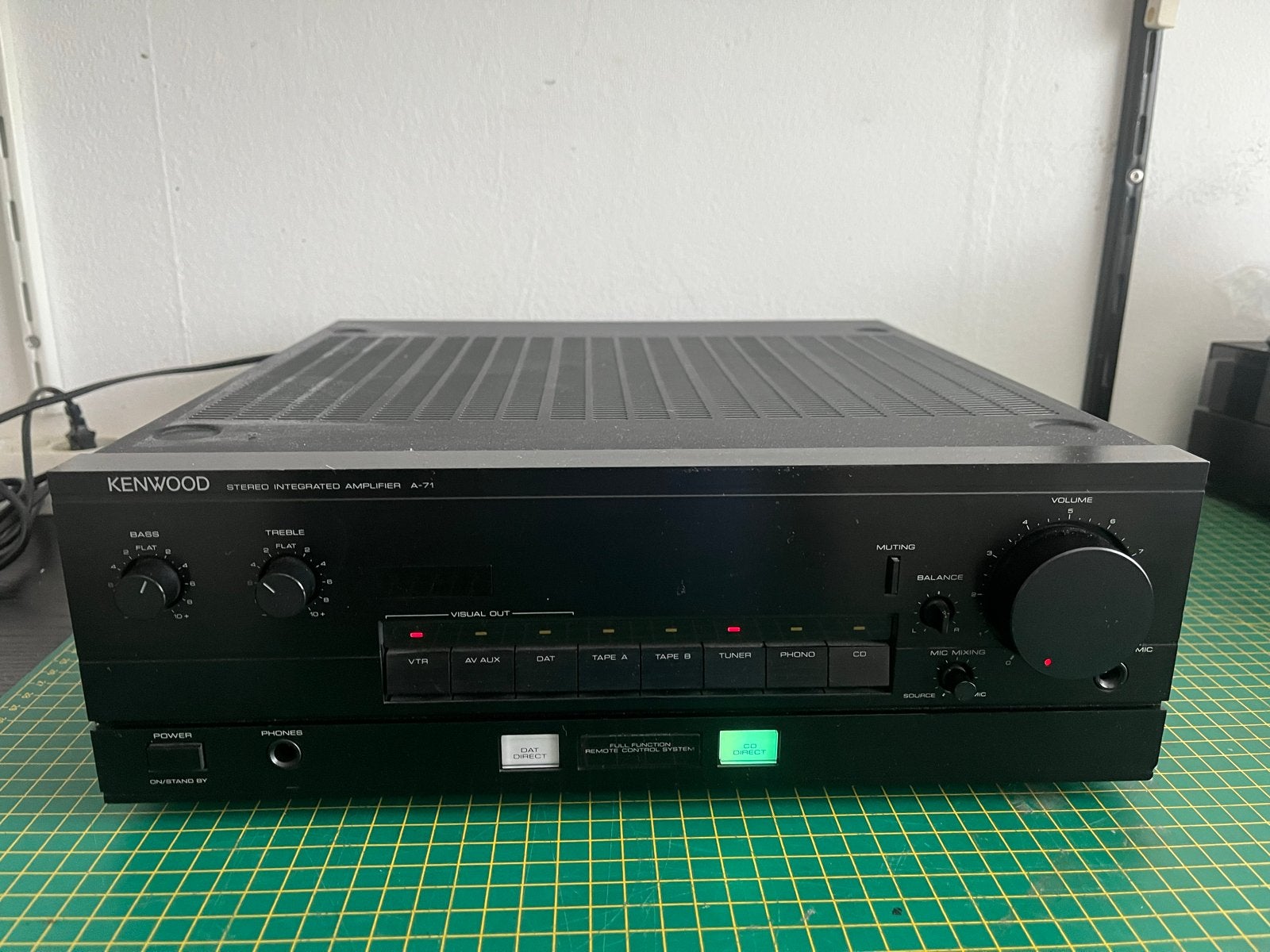 Kenwood A-71 Versterker zonder AB, Gebruikt, Ophalen, Overige merken, Minder dan 60 watt