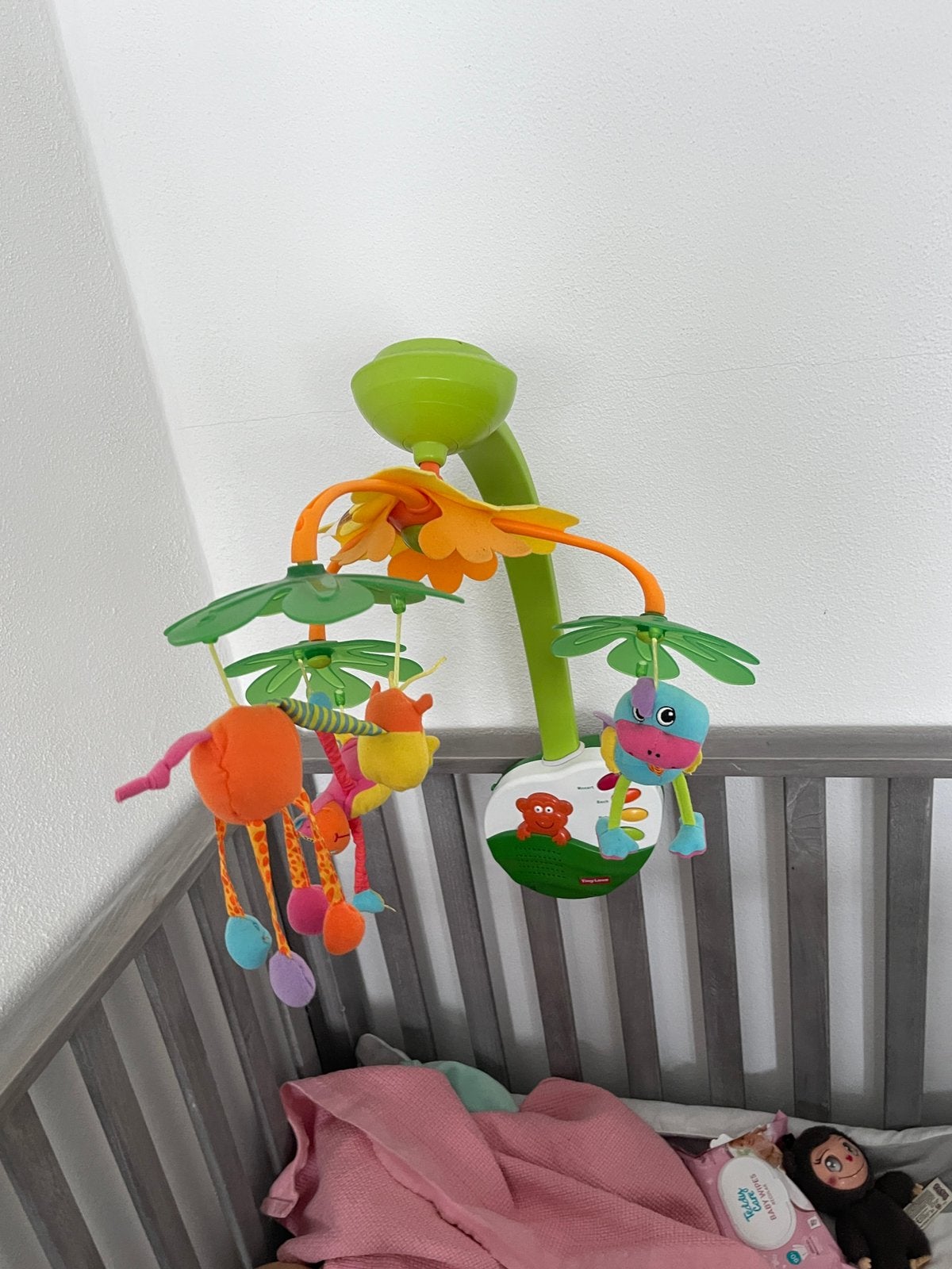 Muziek, Kinderen en Baby's, Speelgoed | Babyspeelgoed, Ophalen of Verzenden, Zo goed als nieuw, Mobiel, Met licht