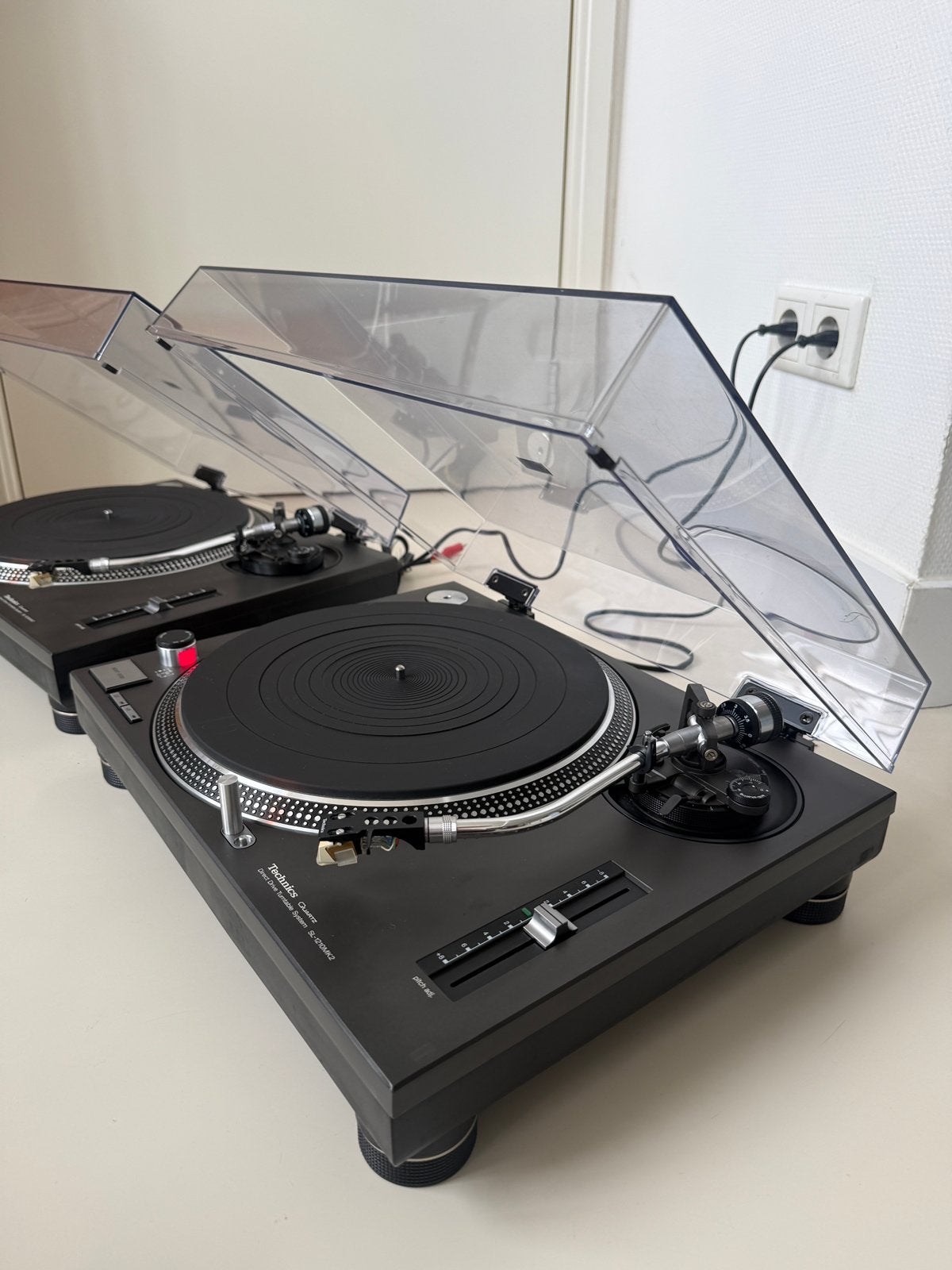 Technics sl1210 mk2 *set, Audio, Tv en Foto, Ophalen, Pitch-regelaar, Zo goed als nieuw, Platenspeler