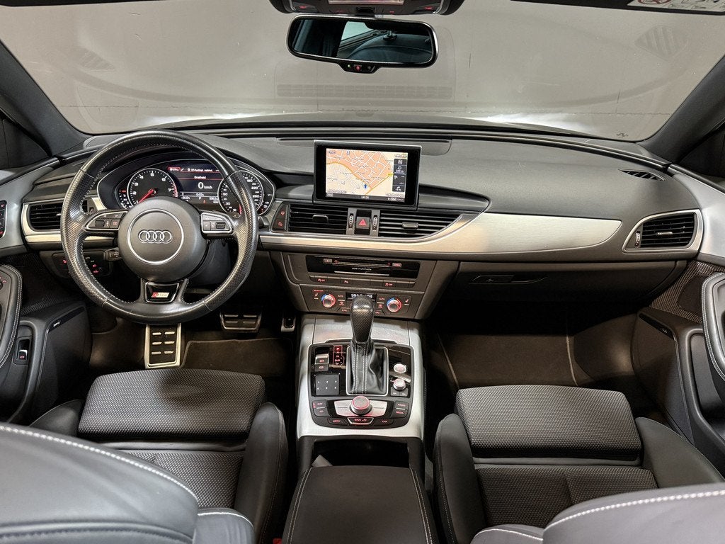 Audi A6 Avant 1.8 TFSI ultra Lease Edition | 2x S-Line | Pan, Auto's, Audi, Leder en Stof, Zwart, 1600 kg, 93 €/maand
