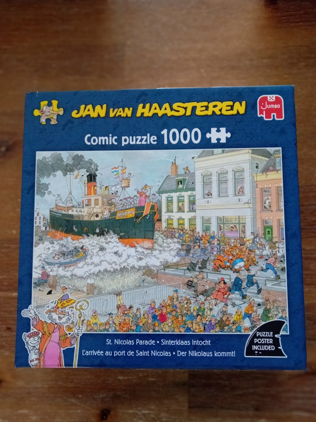 JVH Sinterklaas intocht 1000 stukjes, Ophalen of Verzenden, 500 t/m 1500 stukjes, Zo goed als nieuw