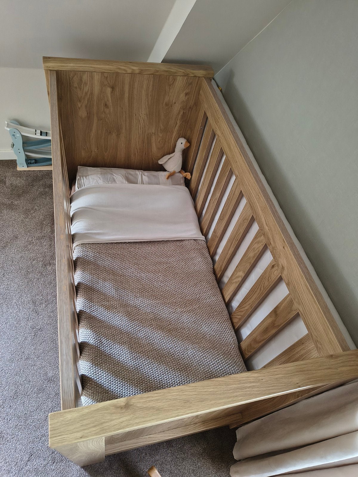 Complete babykamer meubelset houtkleurig, Ophalen, Gebruikt, Jongetje of Meisje