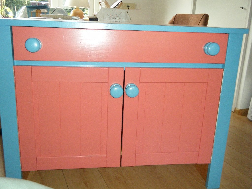 Kast met 2 deuren en 1 lade, Gebruikt, Kast, 100 cm of meer, Minder dan 50 cm