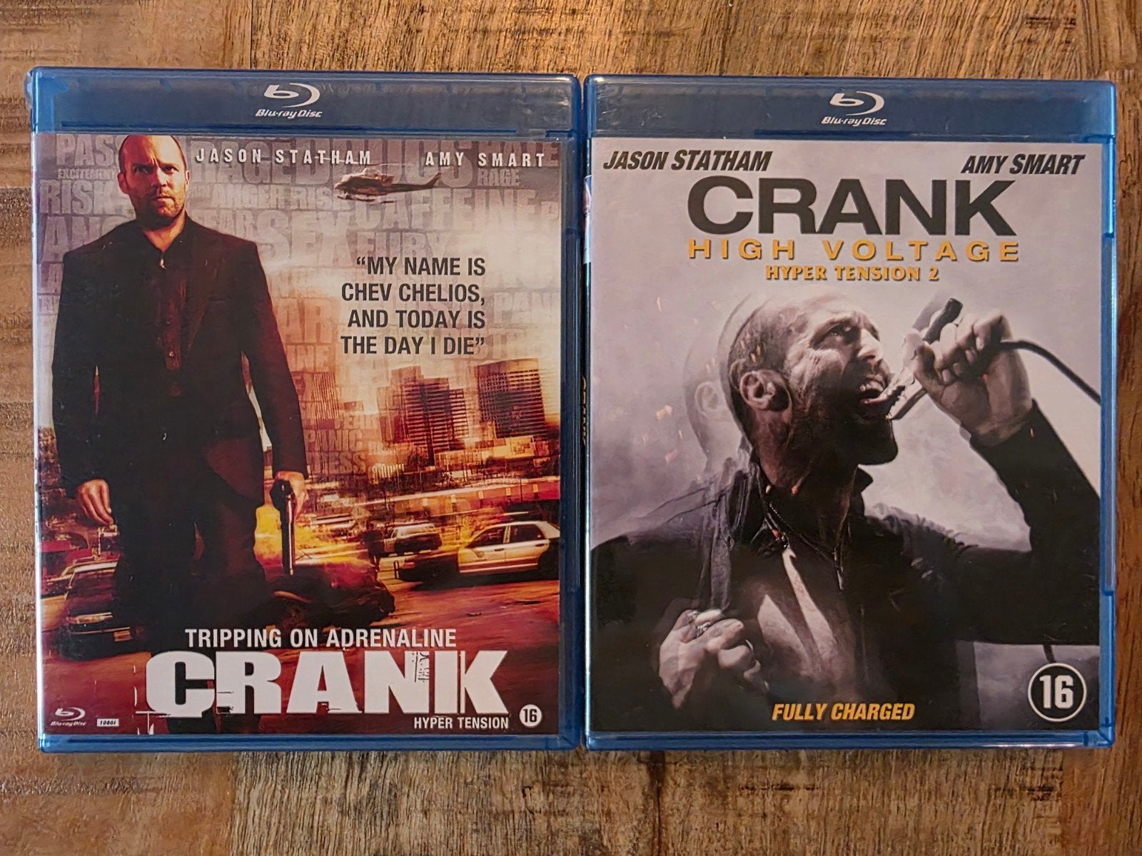 Crank 1 en 2 blu ray, Ophalen of Verzenden, Zo goed als nieuw