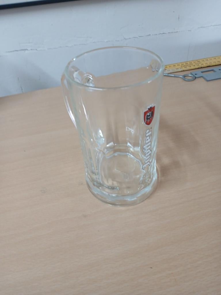Jupiler bierpul - 0,5 liter, Ophalen of Verzenden, Overige merken, Glas, Overige typen