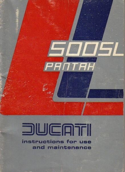 Ducati 500 SL Desmo Pantah manual (4633z), Ophalen of Verzenden, Ducati