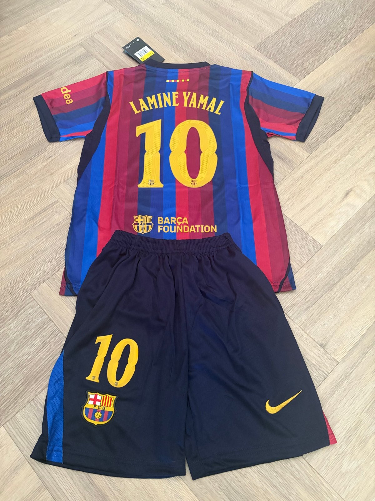 FC Barcelona Thuis Tenue 26/27 Lamine Yamal 146/152, Verzenden, Nieuw, Jongen of Meisje