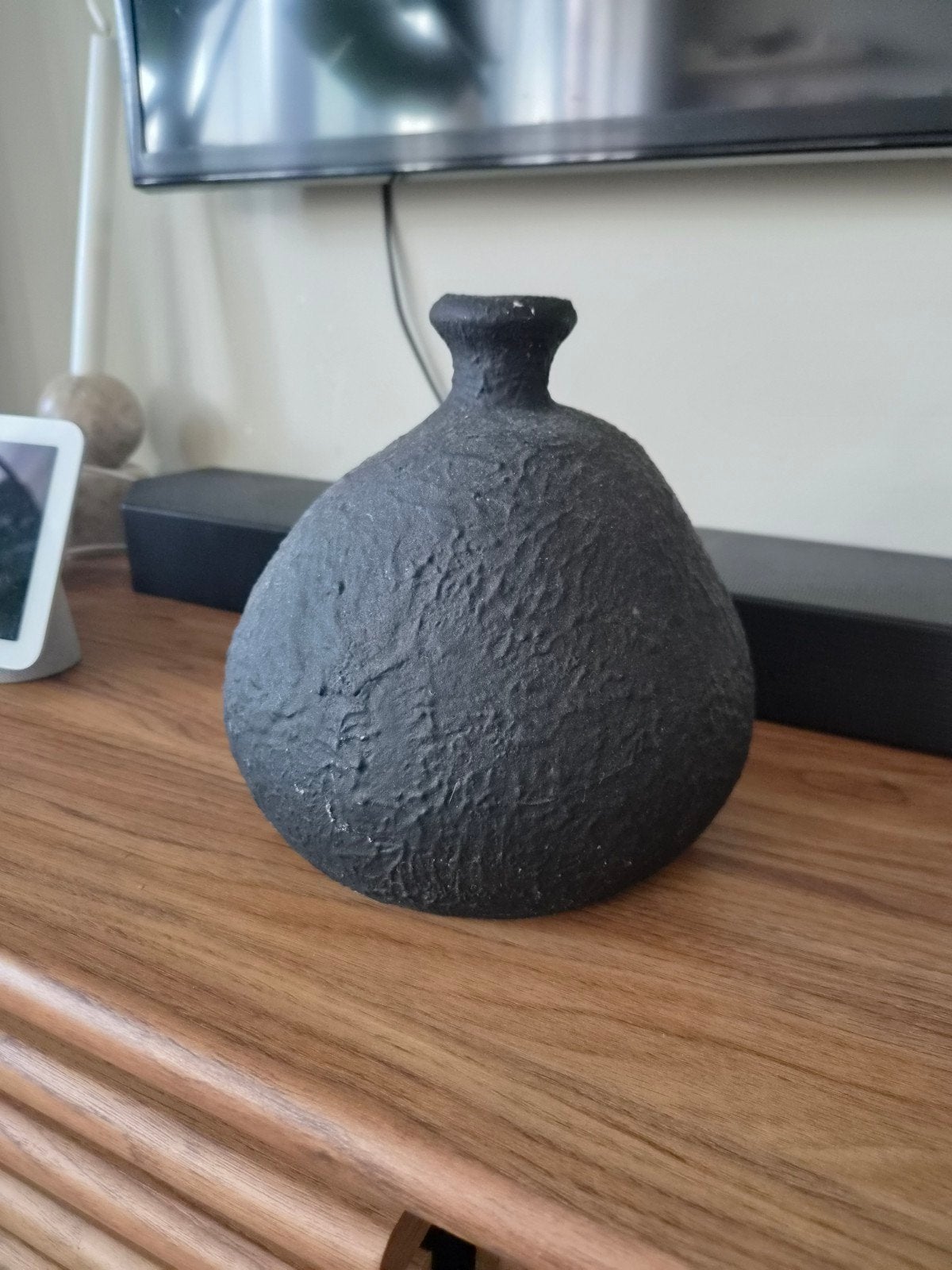 Mondgeblazen vaasje, handafgewerkt unieek design, Ophalen