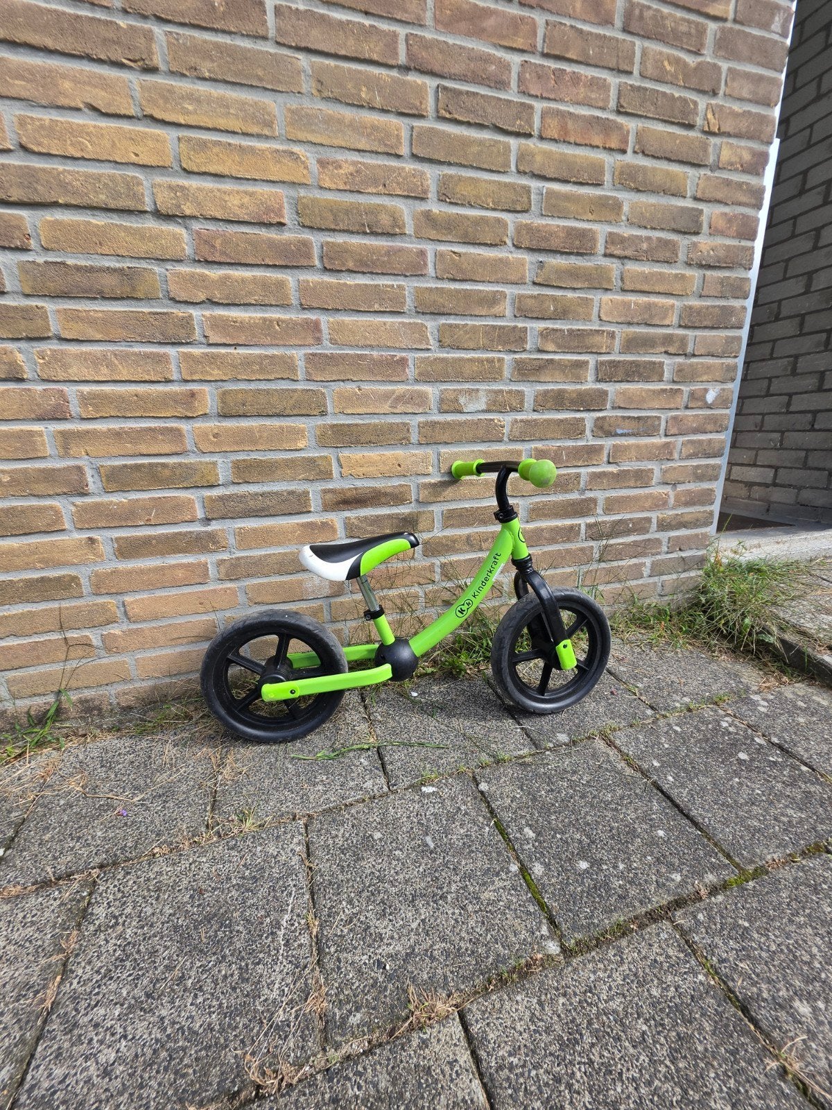 Groene loopfiets voor kinderen - Ideaal voor balans, Ophalen of Verzenden, Gebruikt, Loopfiets