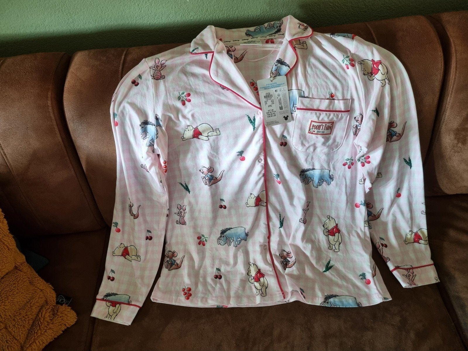 NIEUW! Disney Winnie the Pooh Pyjama Set Maat M, Primark, Ophalen of Verzenden, Nieuw, Maat 38/40 (M)