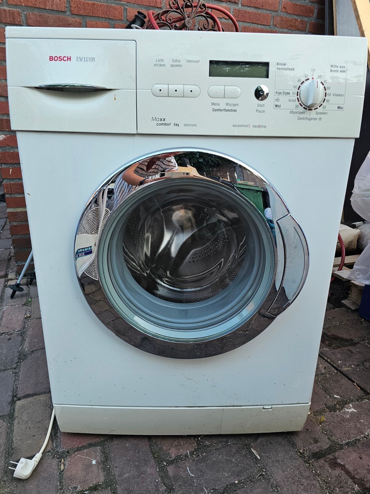 Bosch Exclusiv Maxx 6kg wasmachine, Witgoed en Apparatuur, Wasmachines, Gebruikt, Voorlader, 6 tot 8 kg, 85 tot 90 cm, Minder dan 1200 toeren
