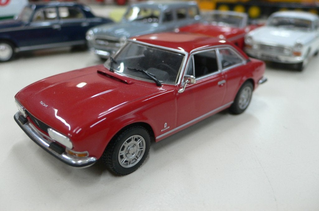peugeot 504 coupe - minichamps  1/43, Hobby en Vrije tijd, Modelauto's | 1:43, Verzenden, Nieuw, Auto, MiniChamps