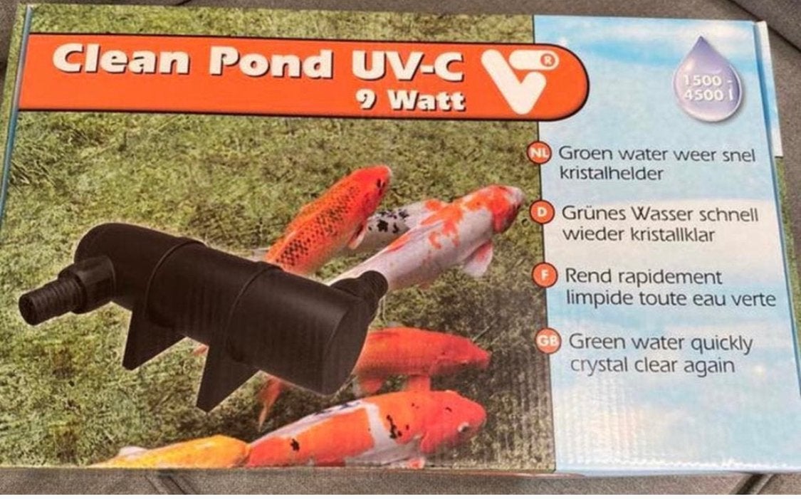 Nieuwe uv lamp 9 watt, Tuin en Terras, Vijver-toebehoren, Zo goed als nieuw, Overige typen, Ophalen of Verzenden