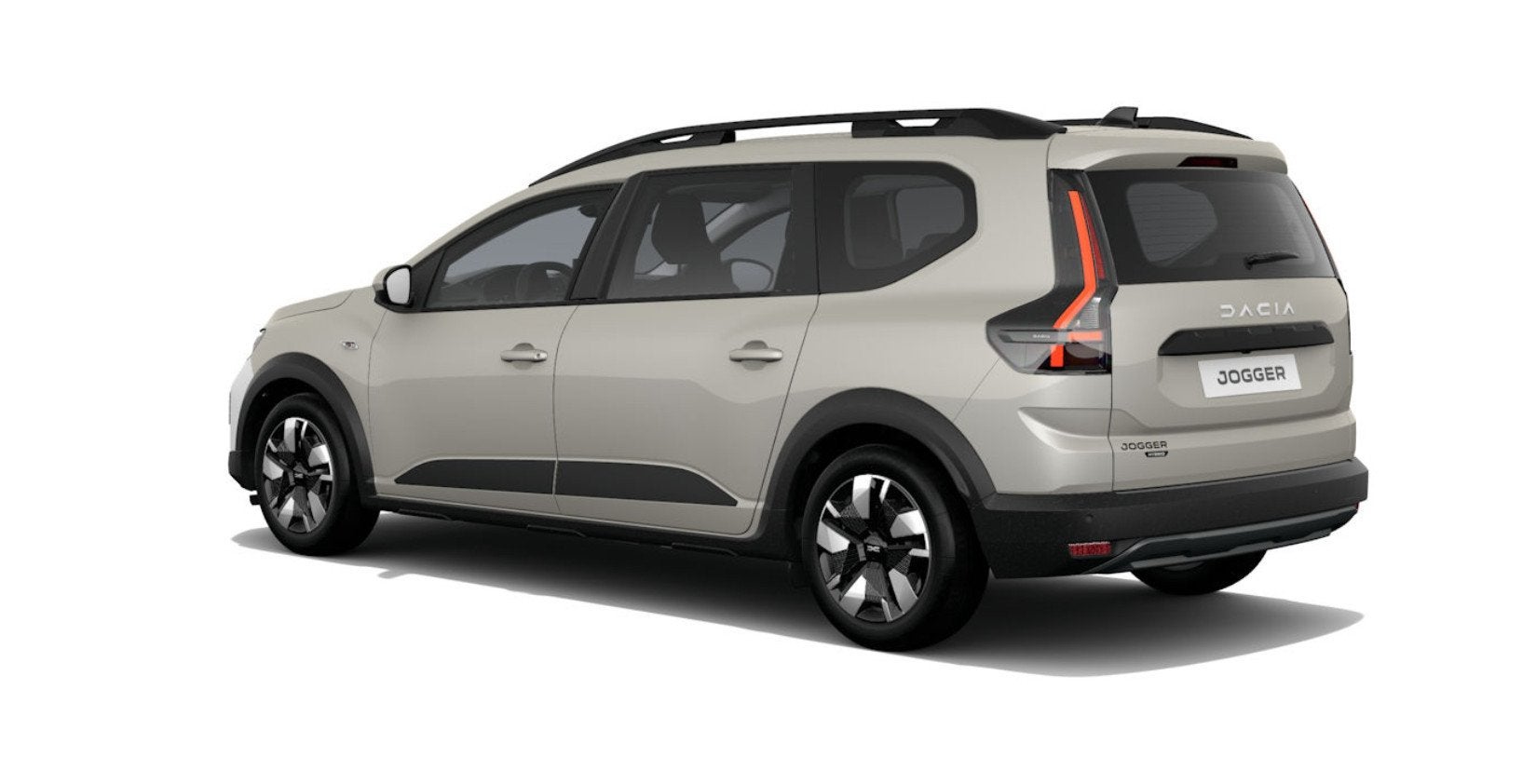 De nieuwe Dacia Jogger hybrid 155 expression l Nu te bestell, Auto's, 12 maanden, Stof, 1789 cc, Beige
