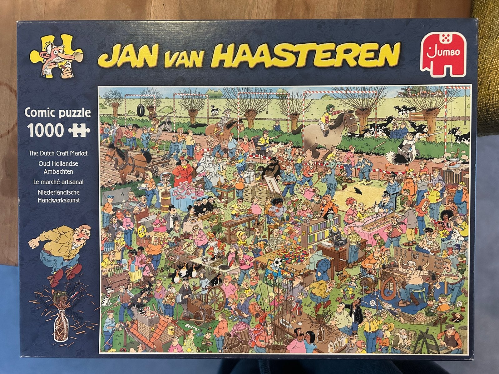 Jan van Haasteren puzzel 1000 stukjes, Ophalen of Verzenden, 500 t/m 1500 stukjes, Zo goed als nieuw