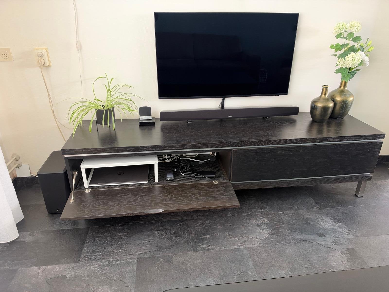 Goossens TV-meubel & Dressoir, Huis en Inrichting, Ophalen, Gebruikt, 200 cm of meer, Minder dan 100 cm