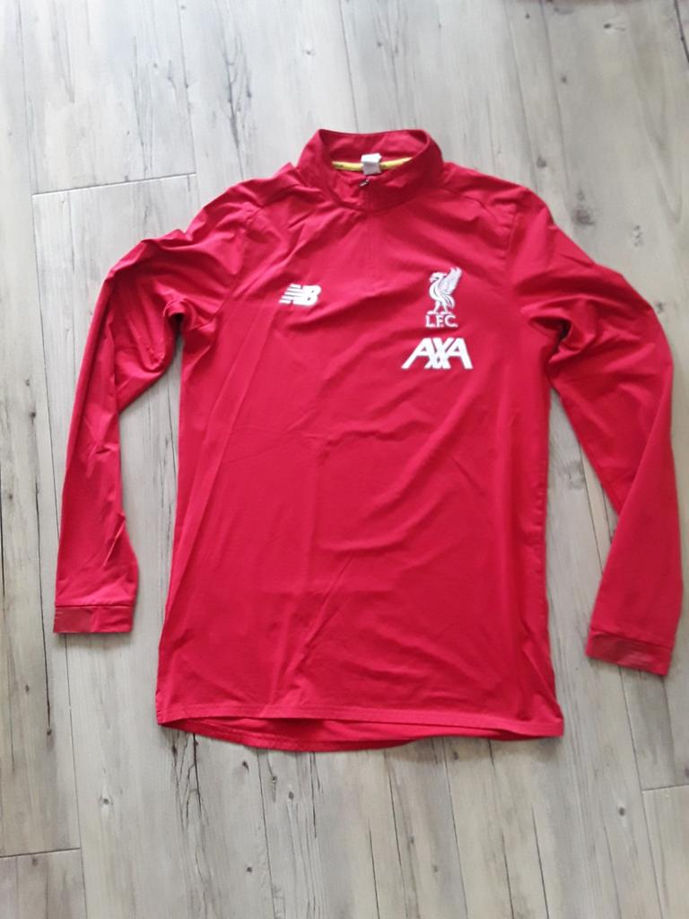 Liverpool trainings trui, Maat 52/54 (L), New Balance, Ophalen of Verzenden, Zo goed als nieuw