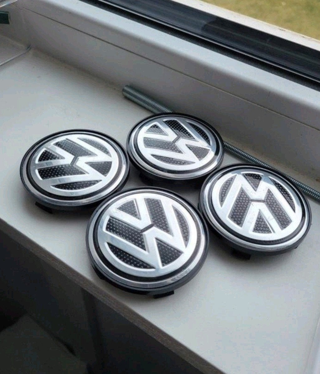 Volkswagen naafdoppen - Set van 4, Ophalen of Verzenden, Nieuw