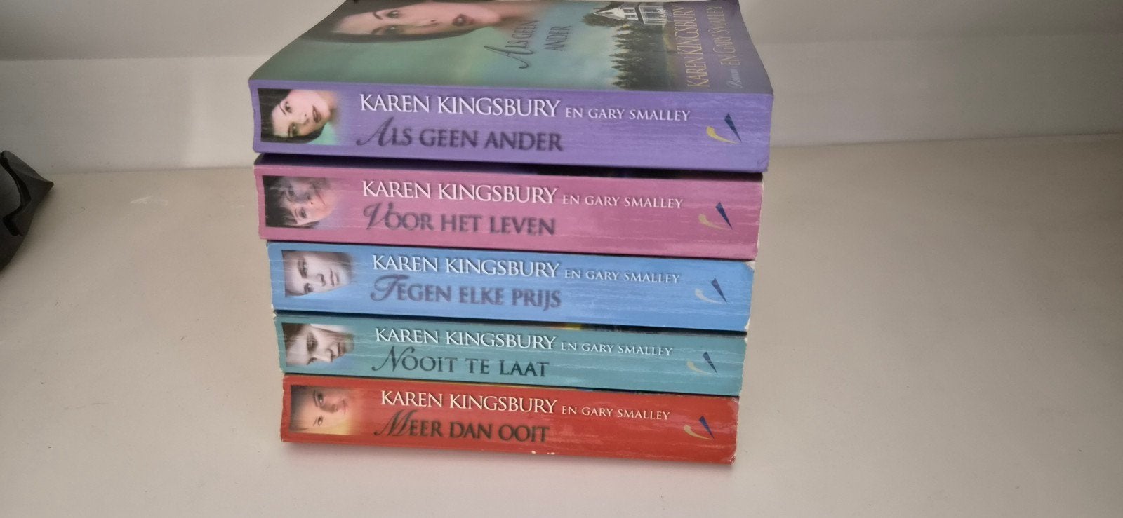 serie familie Baxter 5 delen compleet karen kingsbury, Ophalen of Verzenden