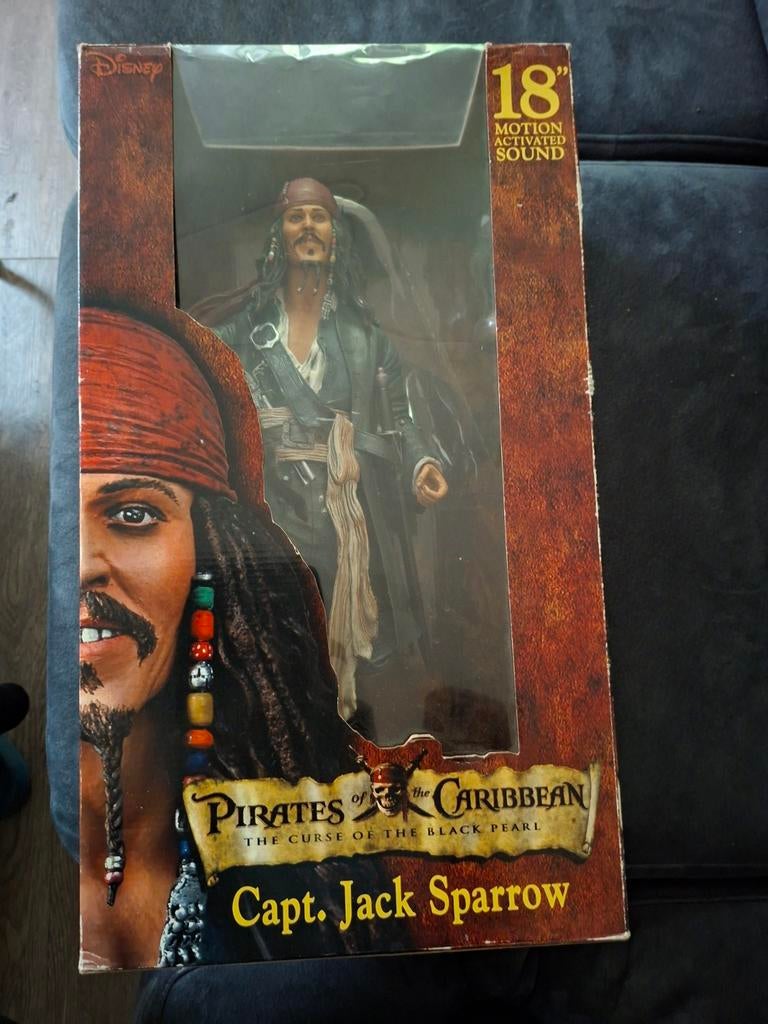 Pirates of the Caribbean Capt. Jack Sparrow actiefiguur, Ophalen of Verzenden
