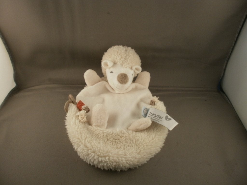 Prénatal egel doekje wollig en gladde velours speen lus ogen, Prénatal, Overige karakters, Overige typen, Nieuw