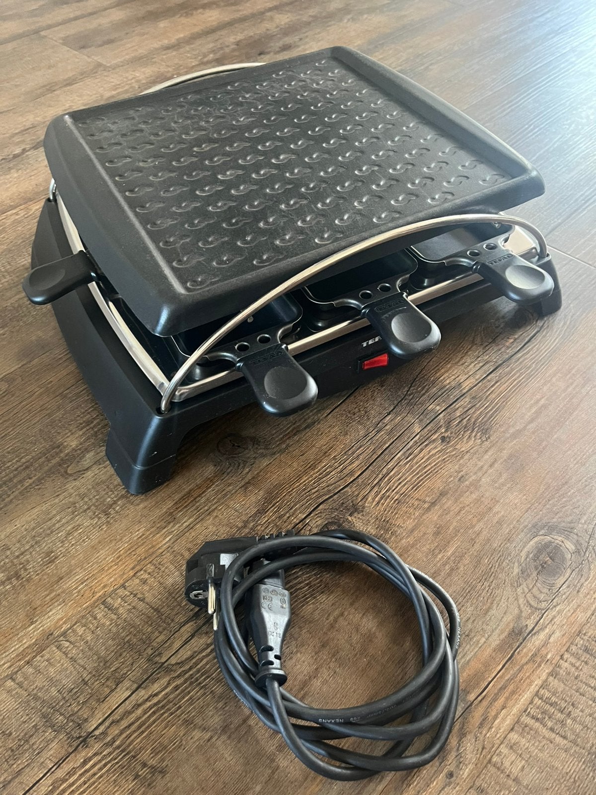 Gourmet stel Tefal, Ophalen, Zo goed als nieuw, 4 t/m 7 personen