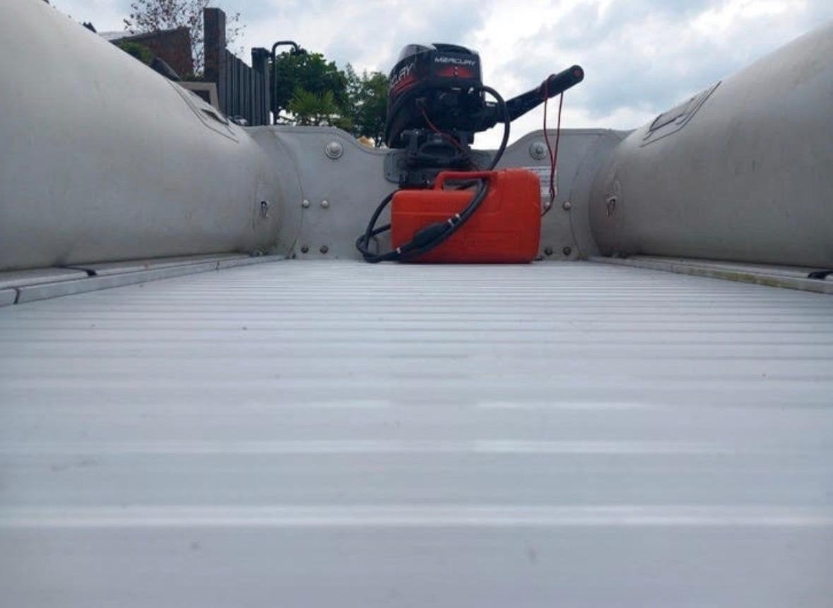 rubberboot, Ophalen, Overige typen, Motorboot