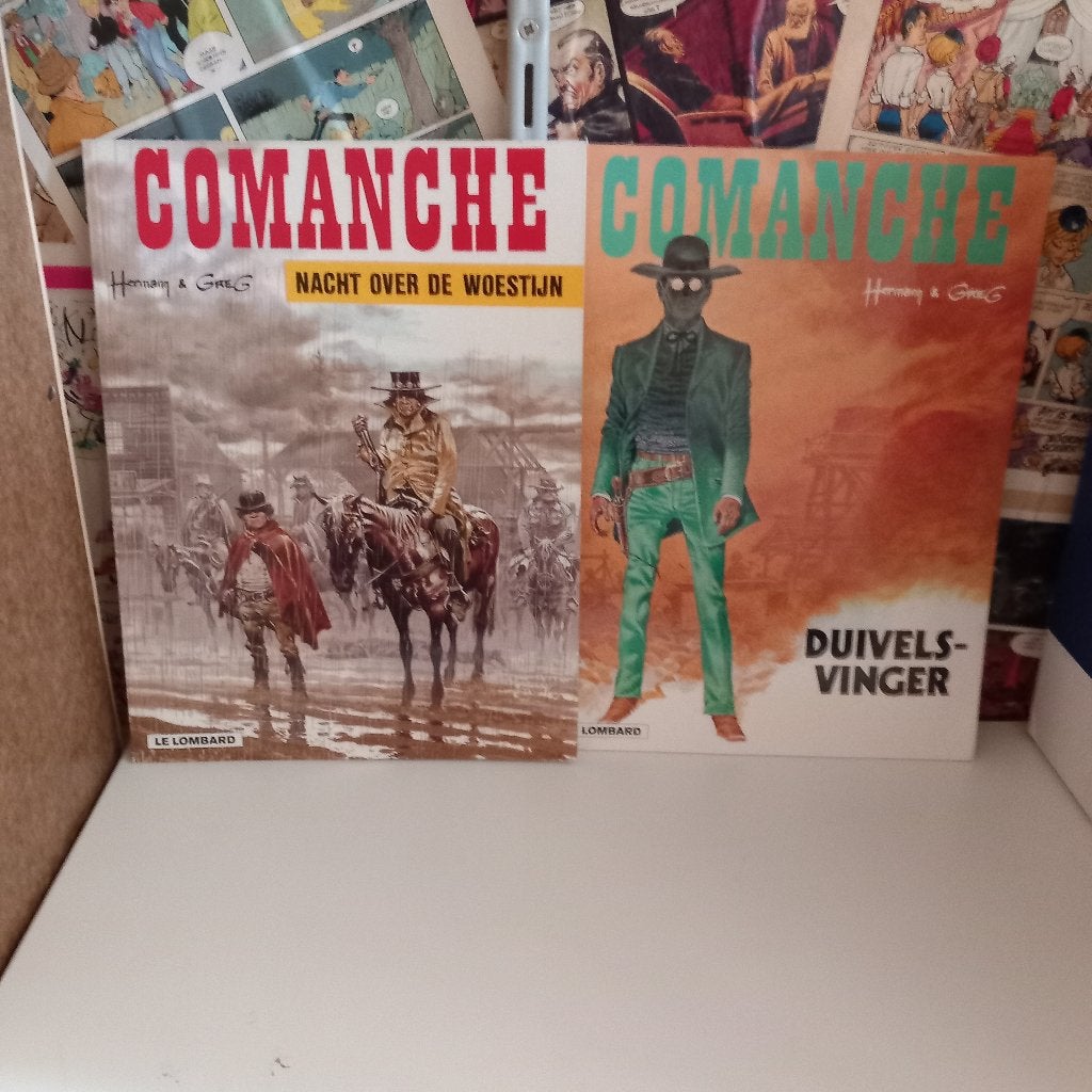 Comanche, Meerdere stripboeken, Ophalen, Zo goed als nieuw, Hermann