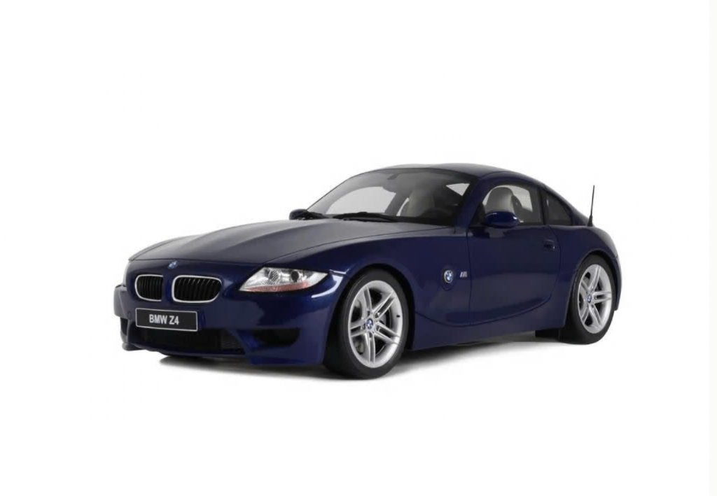 BMW Z4 M Coupe Interlagos Blauw 2006 1/18 OTTO ref. OT499, Verzenden, Nieuw, Auto, OttOMobile