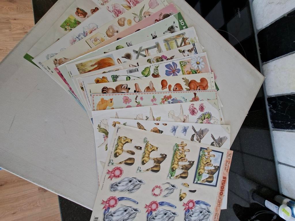 81 knipvellen voor 3,50 excl.verz., Ophalen of Verzenden, Nieuw, Overige thema's, Knipvel