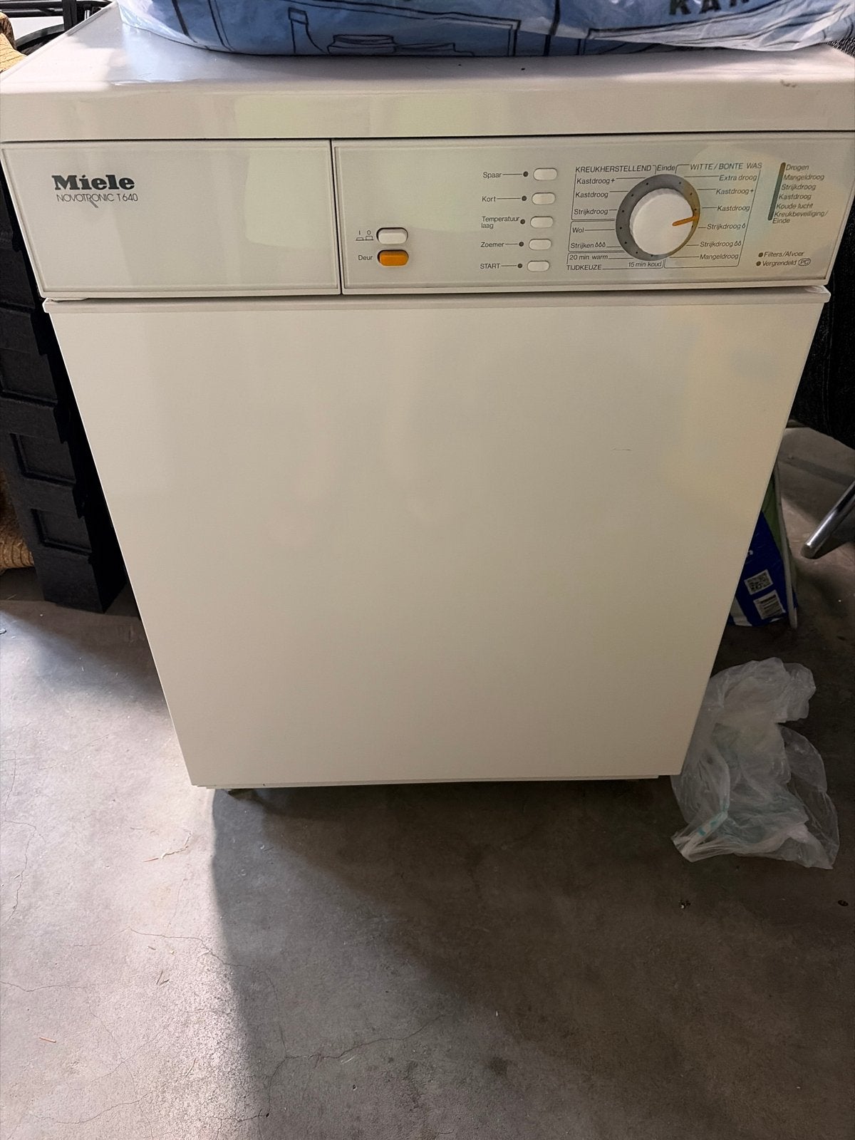Miele T640 Novotronic C Condensdroger - 5kg, Ophalen, Gebruikt, 4 tot 6 kg, Voorlader