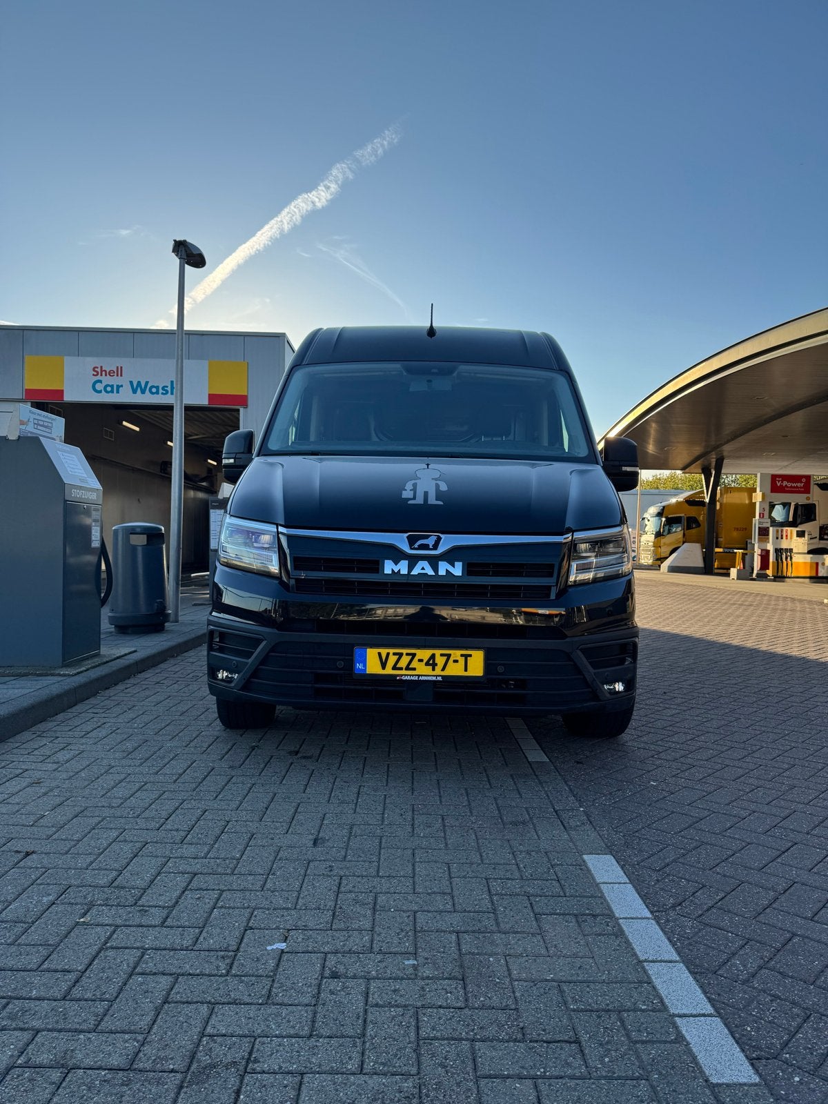 Bedrijfsbus MAN TGE GB 2.0 TDI 177pkH2 3.180 FWD 2018 Zwart, Auto's, 4 cilinders, Zwart, Particulier, 177 pk