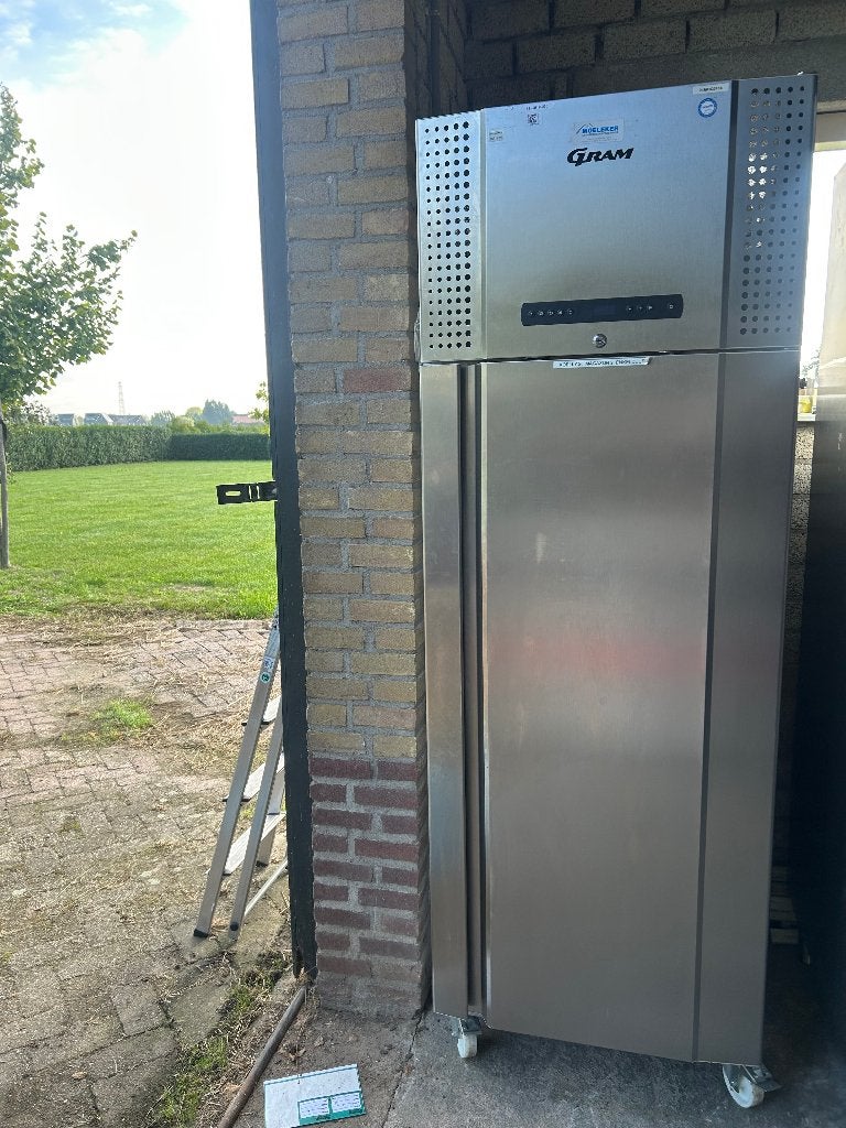 2x professionele GRAM RVS horeca koel-/vrieskast 600L, Ophalen, 200 liter of meer, 60 cm of meer, 160 cm of meer