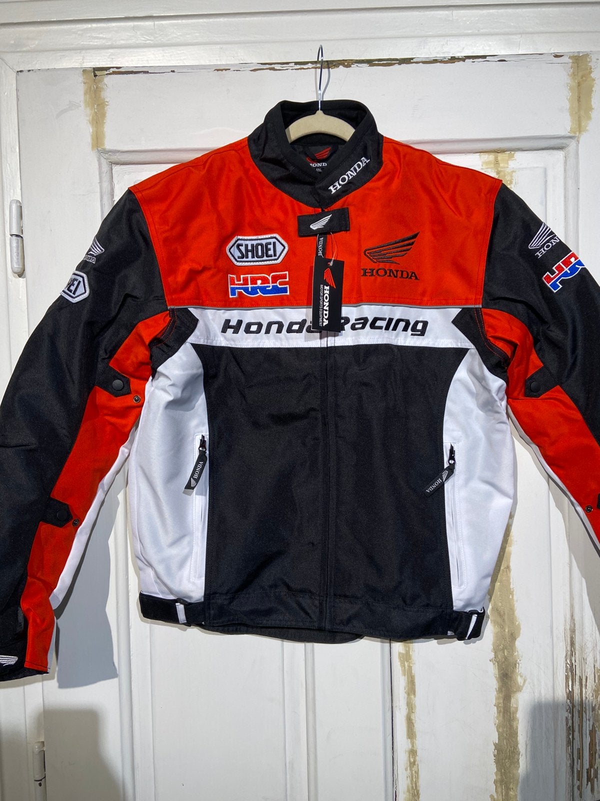 Honda-motorjas (maat XXL) Vintage Racing, Motoren, Ophalen of Verzenden, Nieuw zonder kaartje, Dames, Jas | textiel