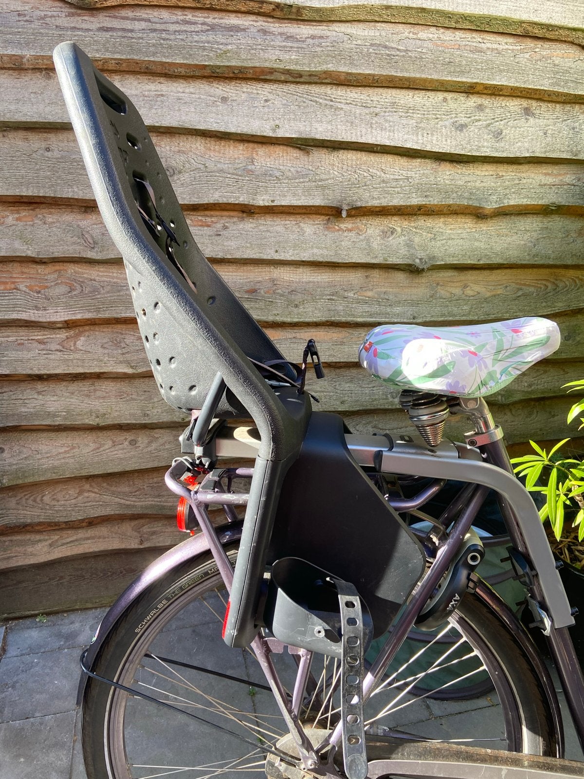 Yepp fietszitje achter in goede staat, Fietsen en Brommers, Fietsaccessoires | Fietsstoeltjes, Ophalen, Achterzitje, 9 t/m 18 kg