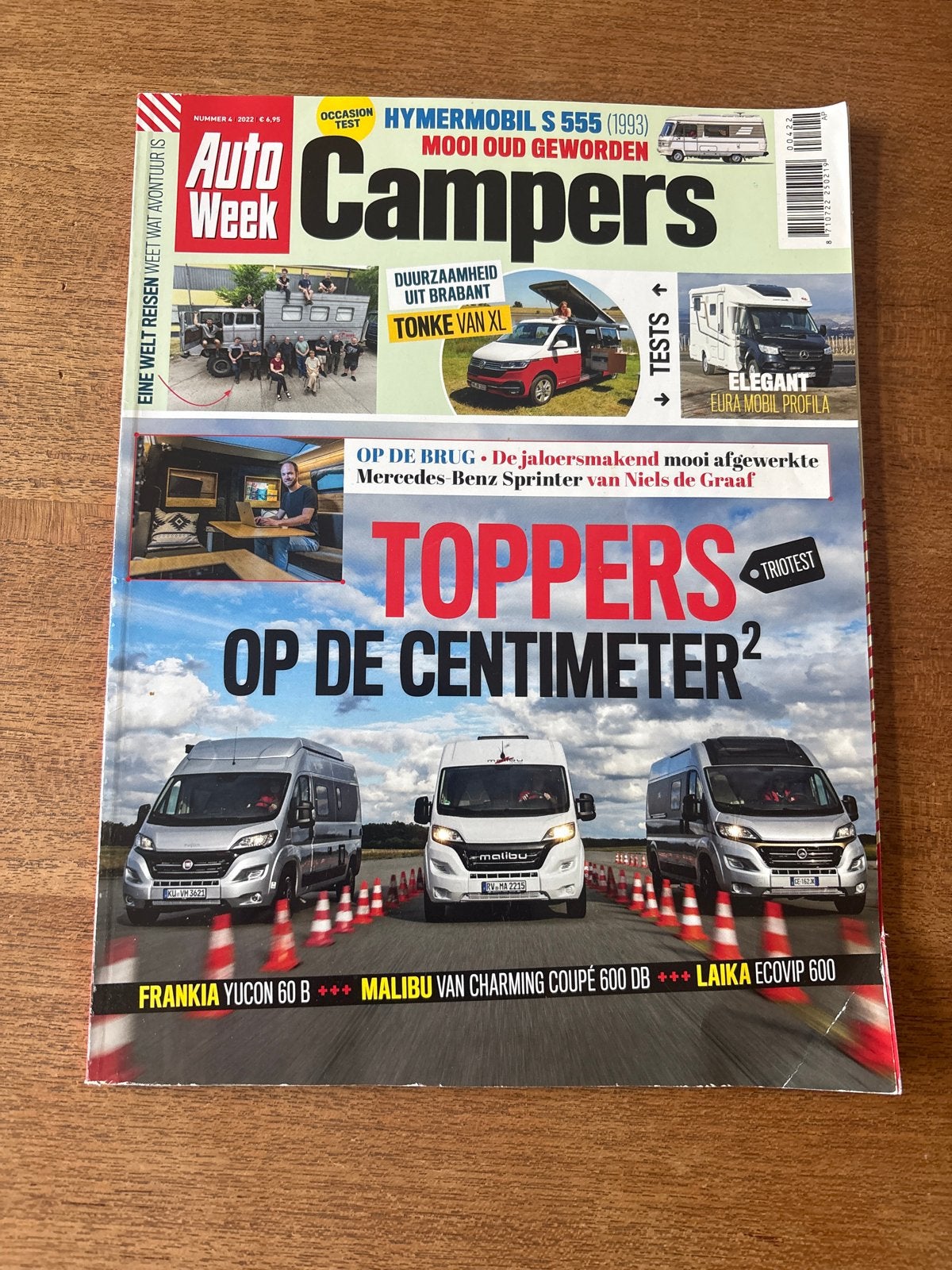 Autoweek Campers - Nummer 4 2022, Ophalen of Verzenden, Gelezen, Mercedes