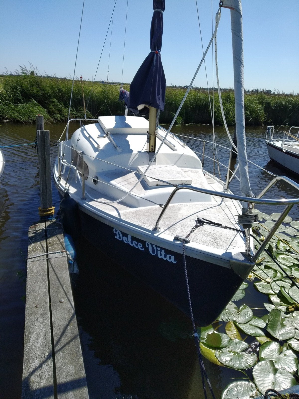 Compromis 620 met ligplaats direct aan Kagerplassen, 3 m, 85 cm, 6 pk, Ophalen of Verzenden